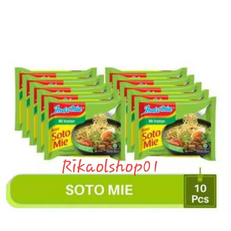 

Indomie rasa soto isi 10pcs x 70gr