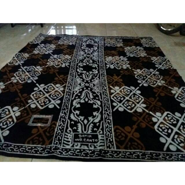 Sarung Nur Cahyo batik cap (tulis) / sarung unisex / sarung santri