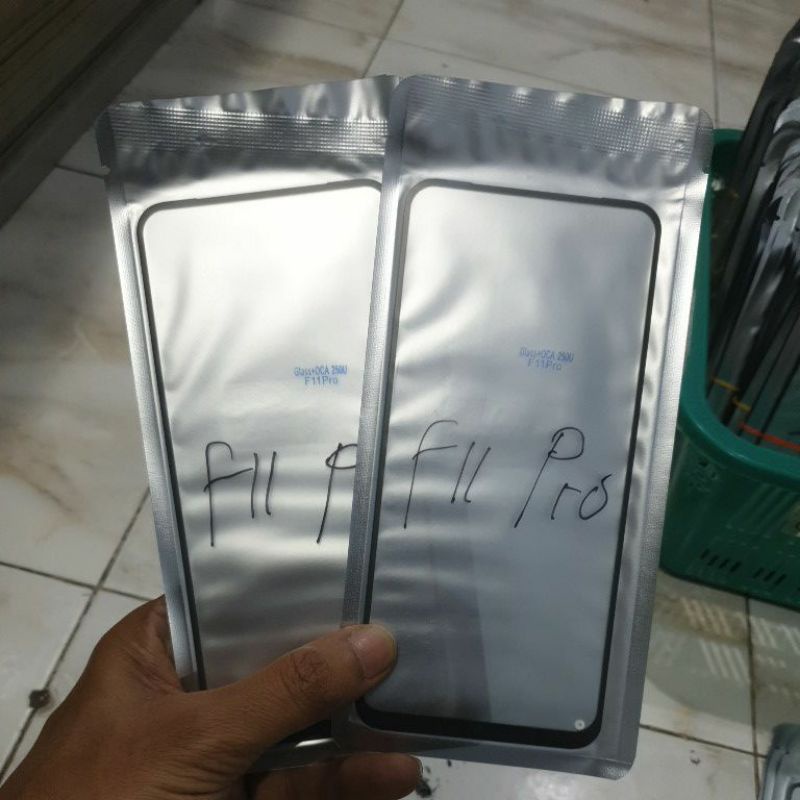KACA LCD PLUS LEM OCA OPPO F11 PRO KACA DEPAN KACA TOUCHSCREEN TS TC