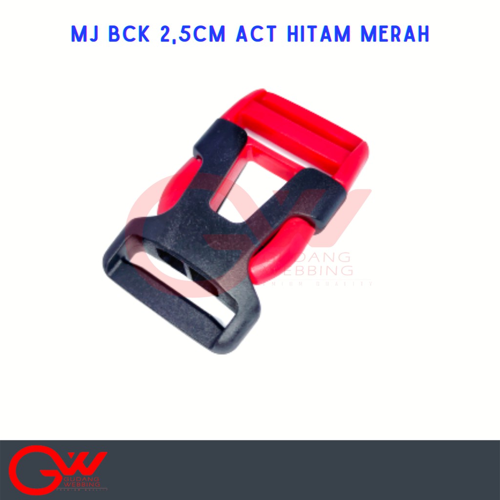 Kunci Sodok Hitam Merah | Selot Hitam Merah | MJ BCK Hitam Merah