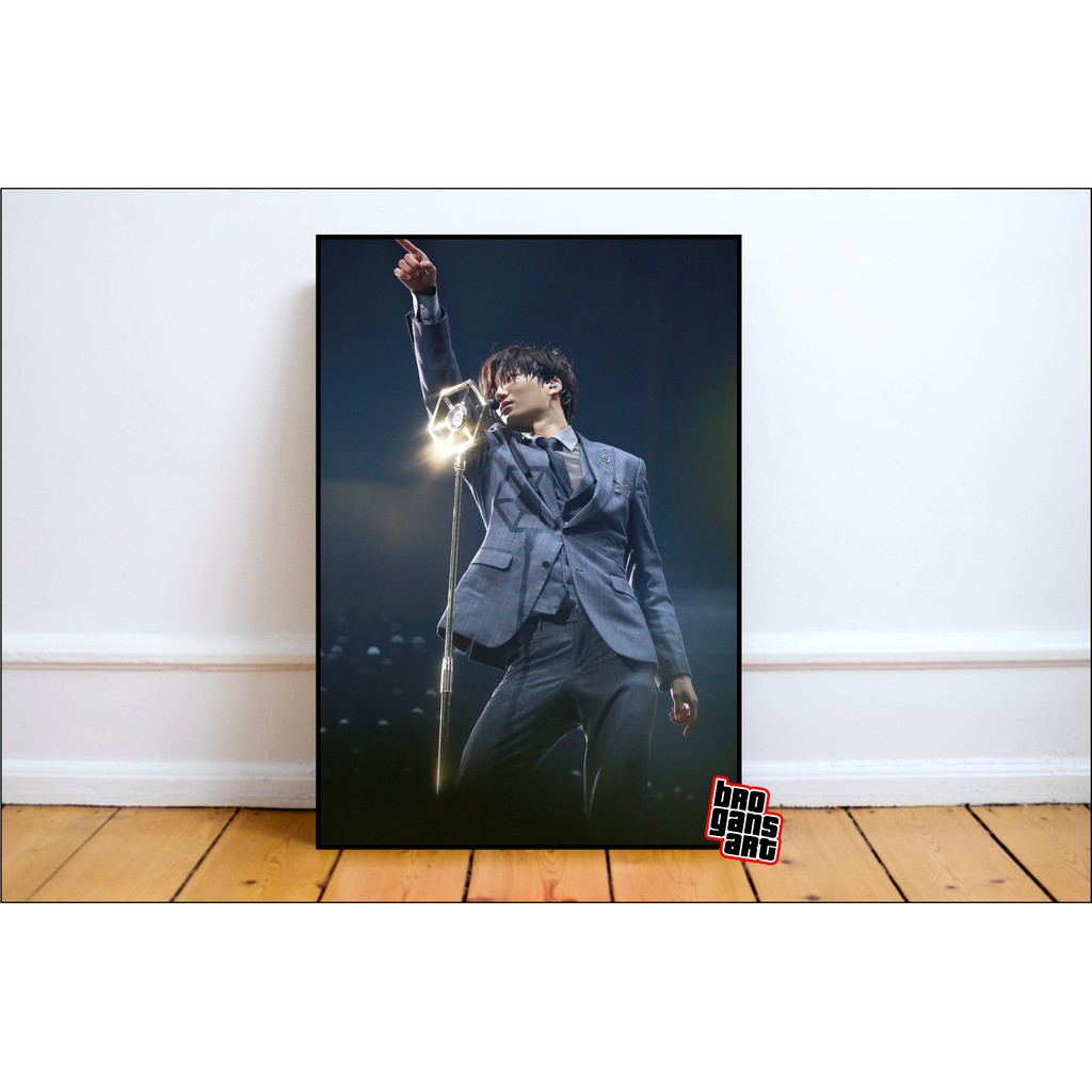 POSTER KAYU EXO KAI