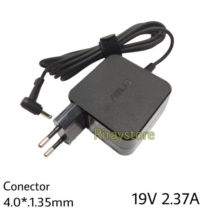 Adapter Charger Laptop Asus Zenbook UX305 UX21A UX32A 19V 2.37A 45W 4.0X1.35Mm