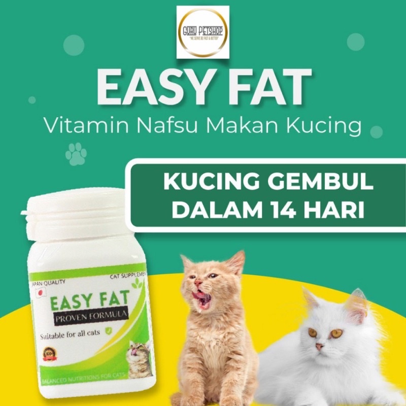 Paket Gembul Bulu Lebat Immun Booster Vitamin Kucing Royal Cats Easy Fat