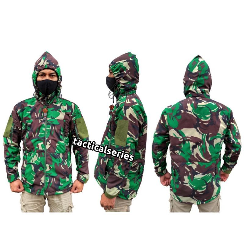 Jaket Loreng TNI AD / jaket loreng malvinas / jaket pria / jaket outdoor / jaket gunung waterproof