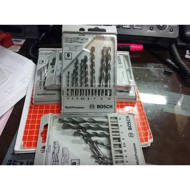 Diskon Mata Bor Bosch Multipurpose 8Pcs / Mata Bor Bosch Serba Guna 8 Pcs Terbaru