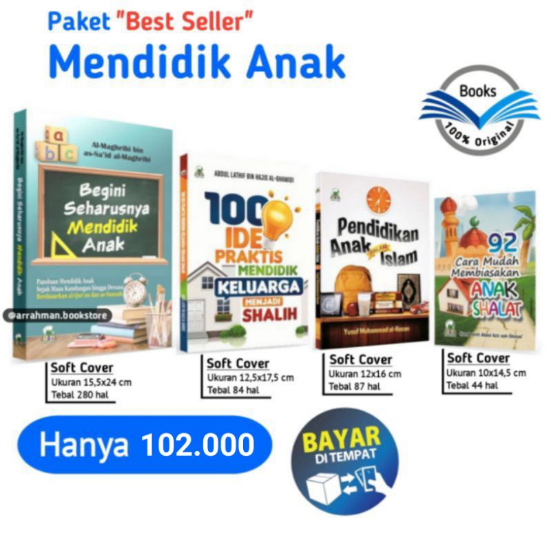 Paket Best Seller Mendidik Anak - Original Book - Buku Agama Islam - Muslimah - Buku Islami - Muslim