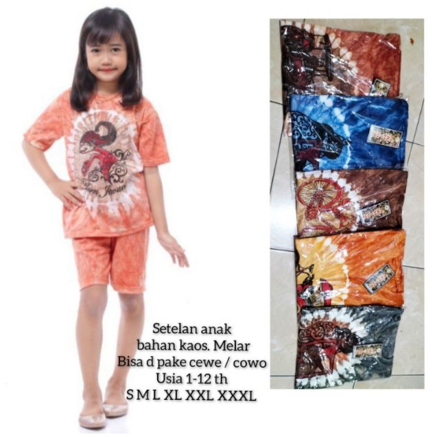 GROSIR SETELAN ANAK BAHAN KAOS