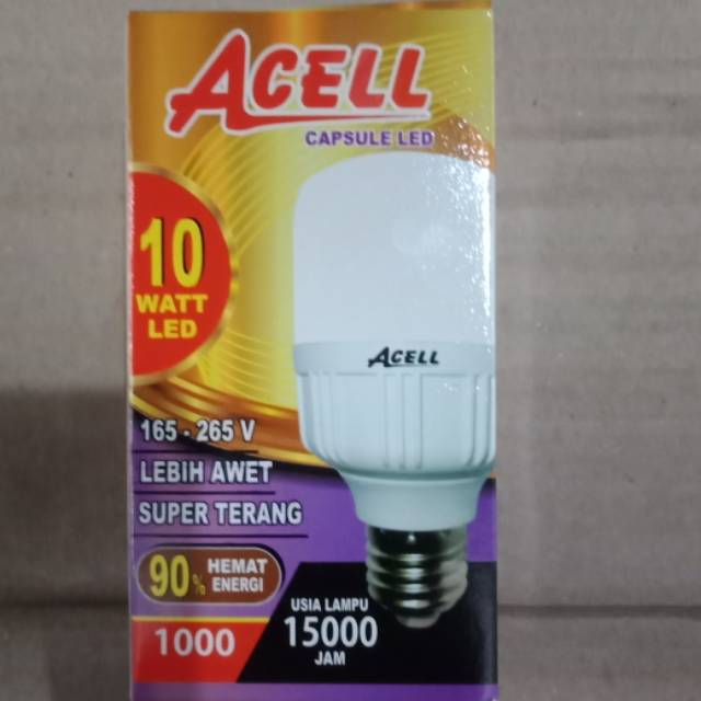 Lampu LED Capsule Acell Premium 10w Bergaransi