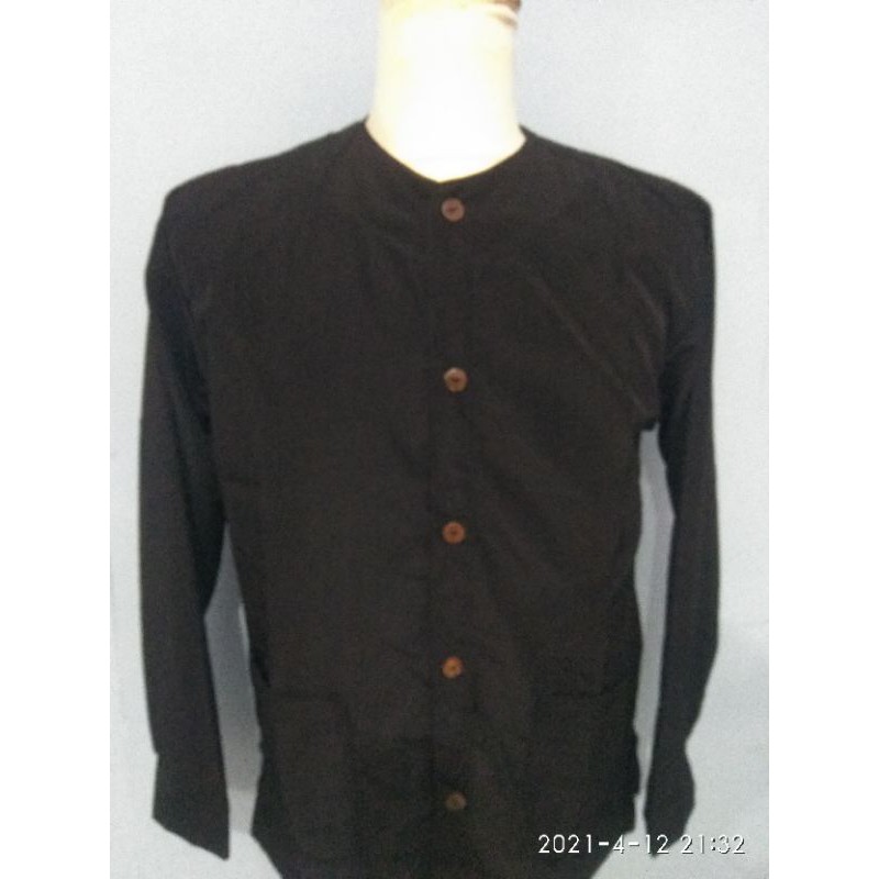 PROMO_BAJU+CELANA free iket pangsi sunda   HITAM size S,M, L,XXL /Baju adat tradisional Sunda