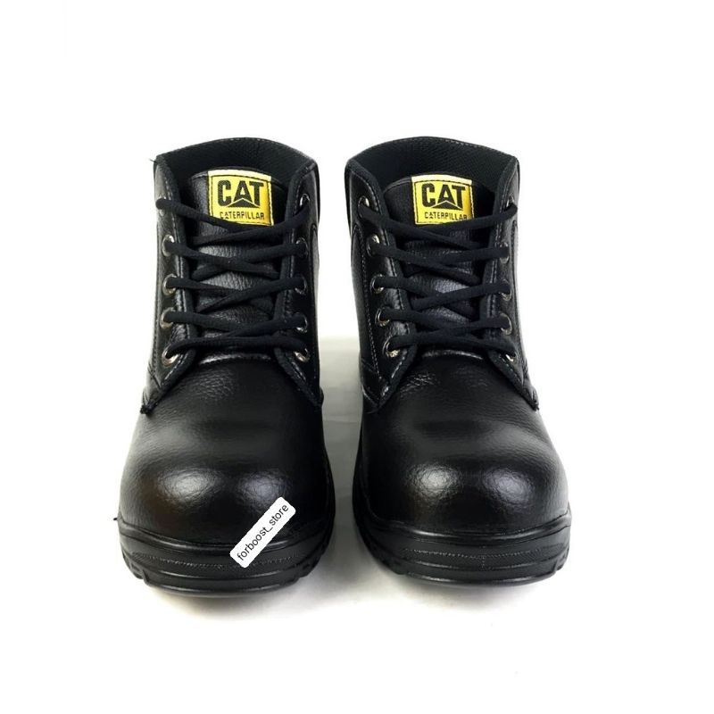 sepatu safety boots ujung besi, sepatu septy pria, sepatu proyek, sepatu kulit safety