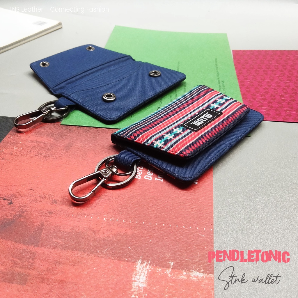 Dompet STNK E-Toll Mobil Gantungan Kunci Stnk Motor Pendletonic Edition