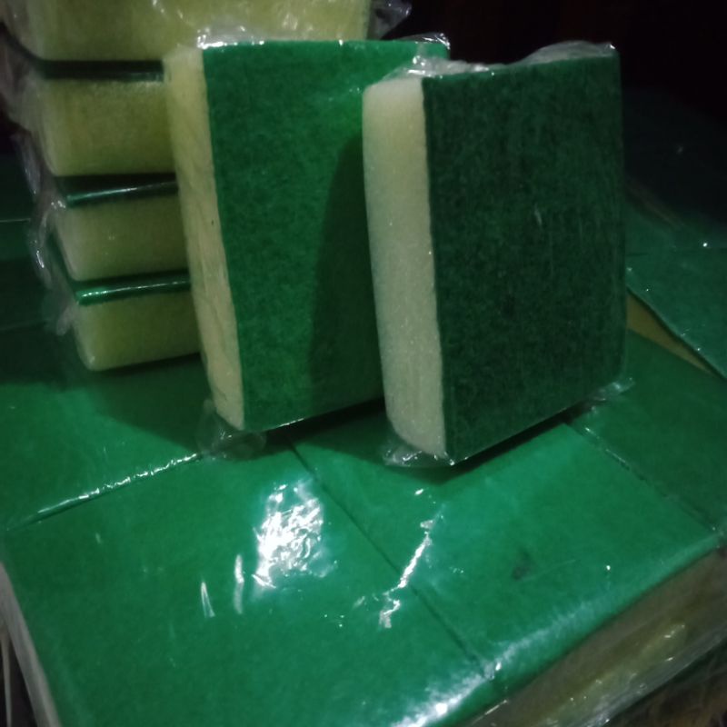 Spons Cuci Piring Sunlight Grespon Spons Pembersih Sendok Garpu Alat Makan Perlengkapan Rumah Dapur-2