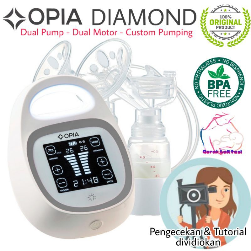 OPIA DIAMOND  BREAST PUMP - HOSPITAL GRADE - DUAL MACHINE