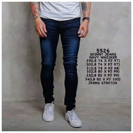 HCBS - Celana Jeans Pria Slim Fit / Celana Jeans Pria Slim