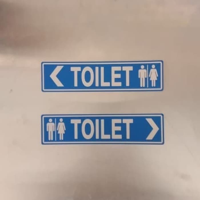 

SIGN LABEL K3 RAMBU SAFETY TOILET HARGA PER SATUAN.UK 4X18CM