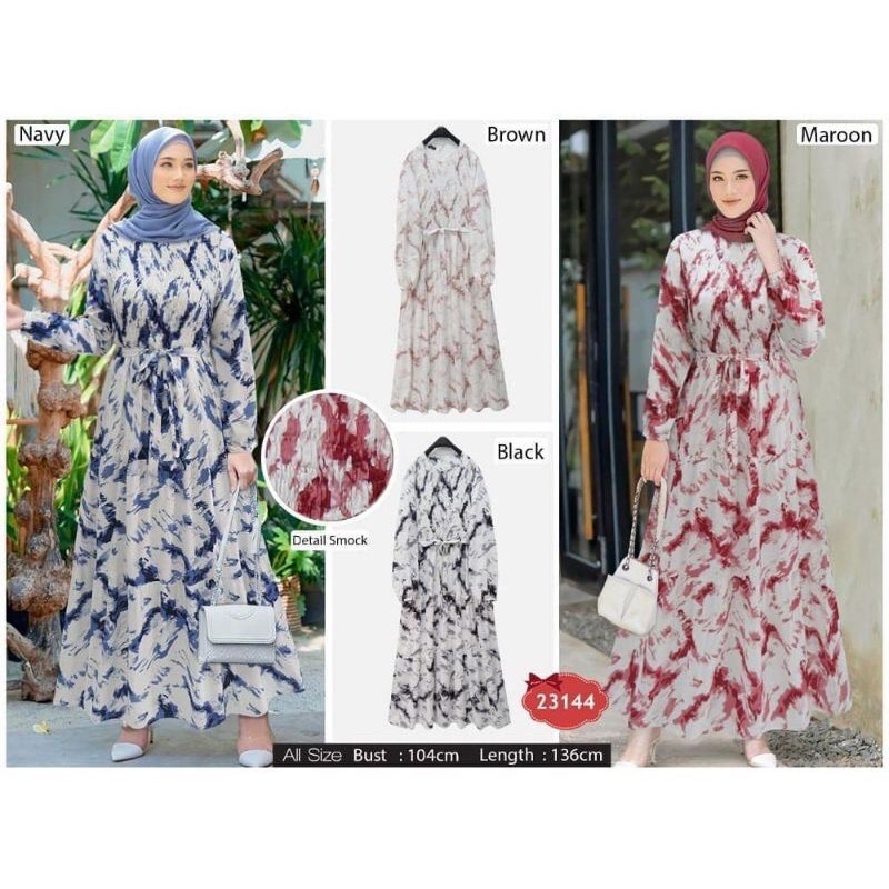 Tie Dye Gamis Extu