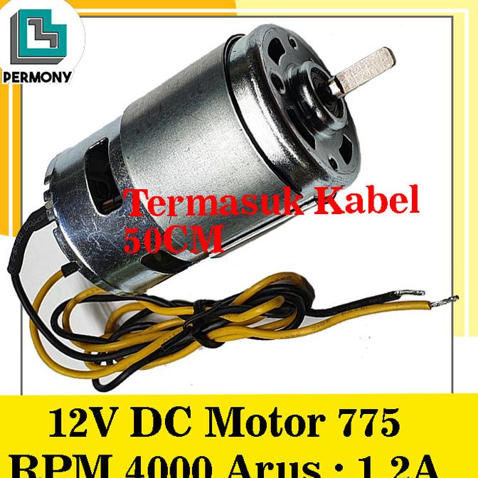 Motor Dinamo 775 Dc 12V Dinamo775 Motor775 Termurah