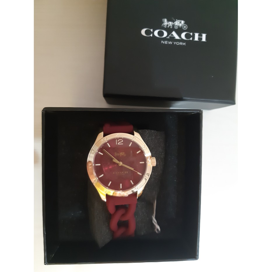 JAM COACH ORIGINAL - COACH WATCH - JAM COACH RUBBER MURAH