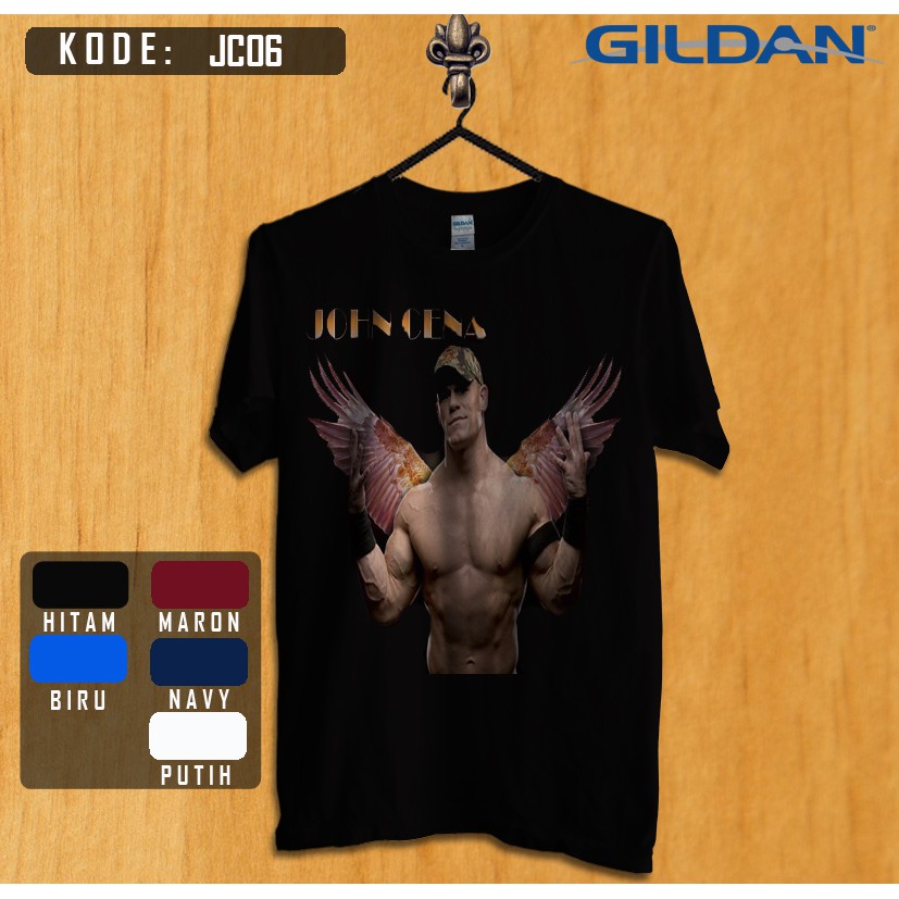 kaos smack down john cena original gildan jc 06