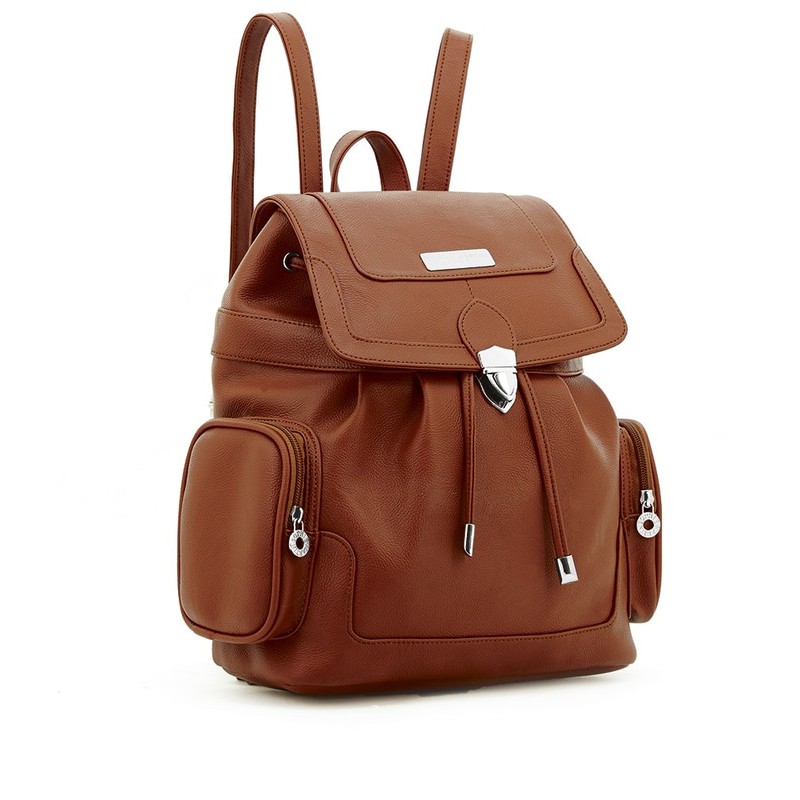 TAS RANSEL WANITA SOPHIE MARTIN BOCELLI T3784B1 KULIT COKLAT BACKPACK