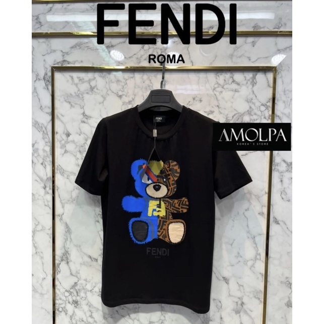 FENDYED BEAR BERUANG BIRU - COUPLE KAPEL FAMILY KELUARGA BERUANG TOY MAINAN KIDS KEMBAR KEMBARAN PRI