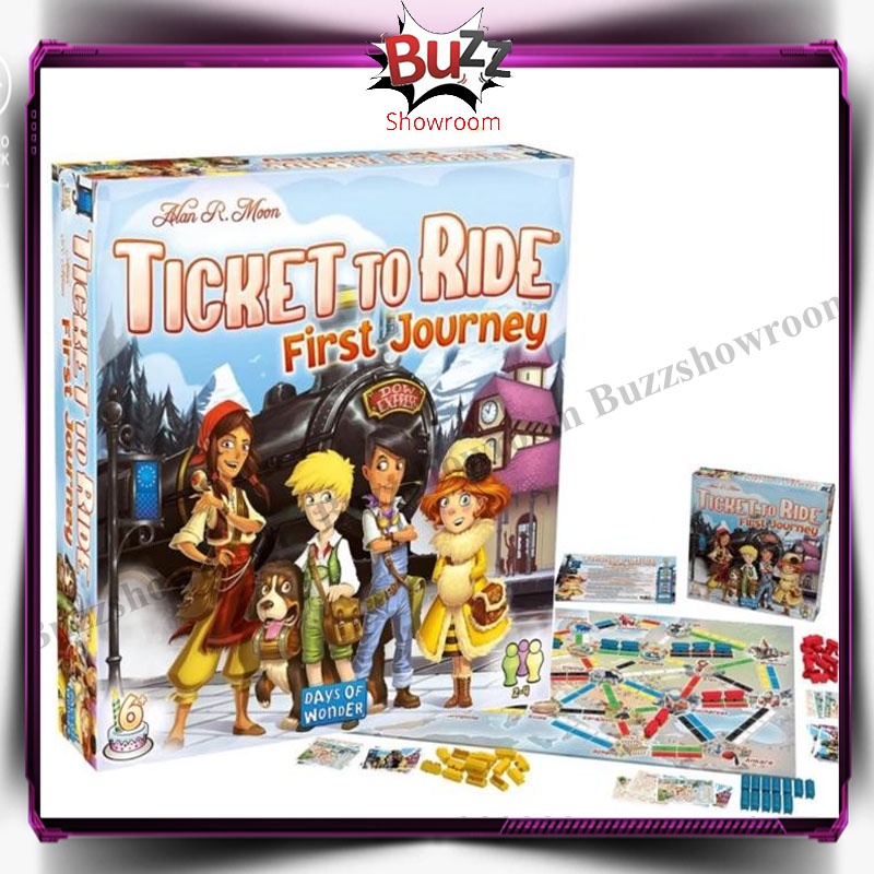 Ticket to Ride: First Journey board game