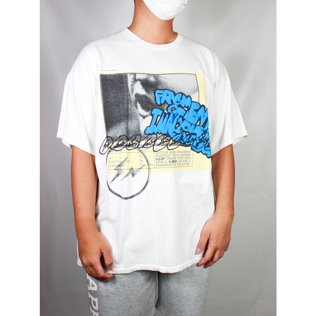 Cactus Jack Travis Scott x Fragment Design Manifest Tee