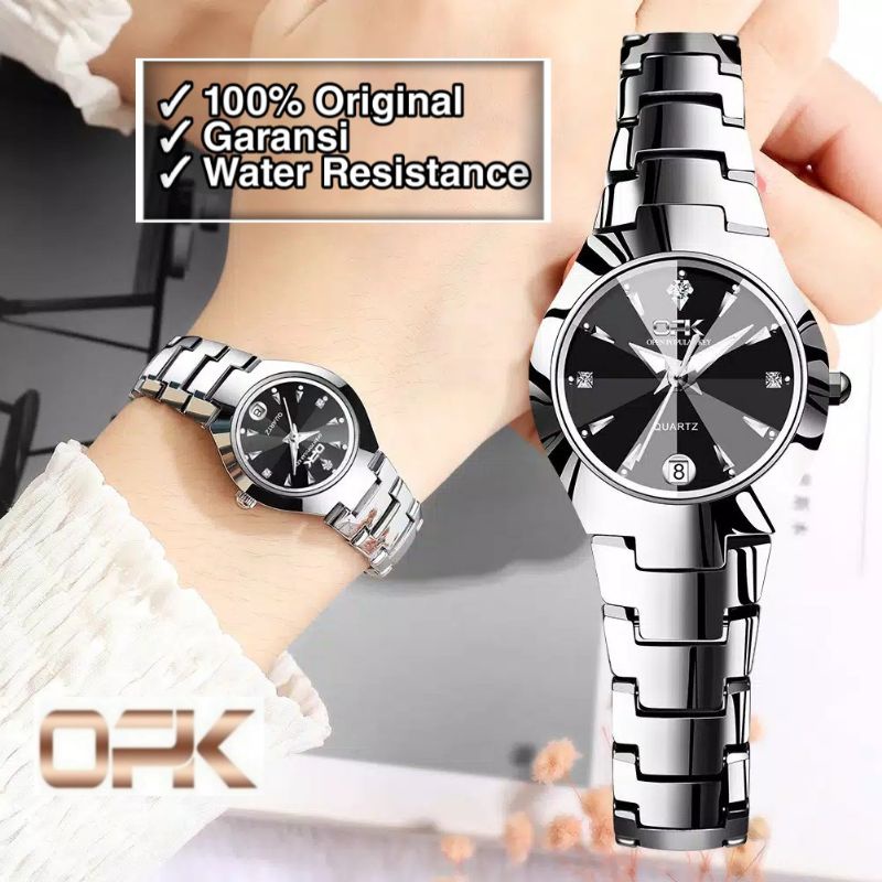 (COD) Jam Tangan Wanita OPK Original Branded Anti Air Import Kecil