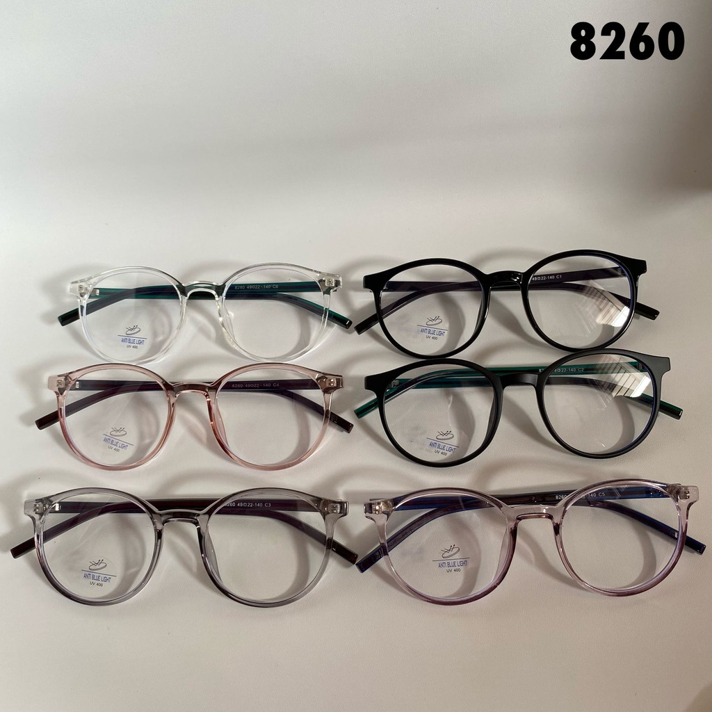 Frame Kacamata Minus Baca Gaya UV400 8260