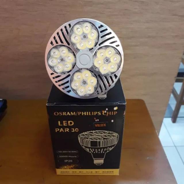 LAMPU SOROT LED BULAT 35 WATT