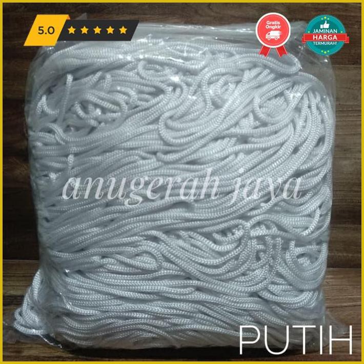 

Kerajinan Tangan Tali Kur Nylon / Kilap Putih Exclusive