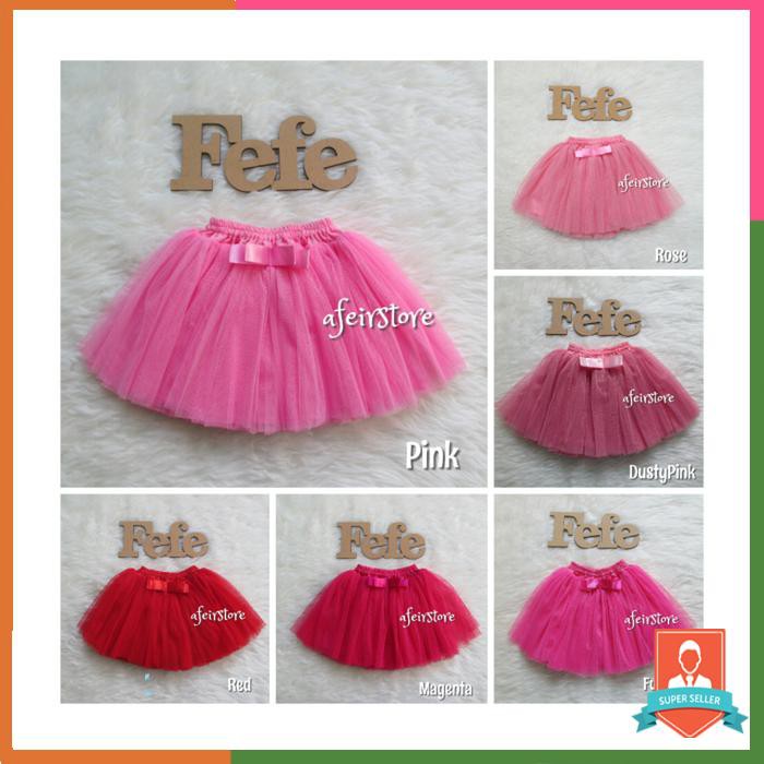 basic skirt rok tutu anak