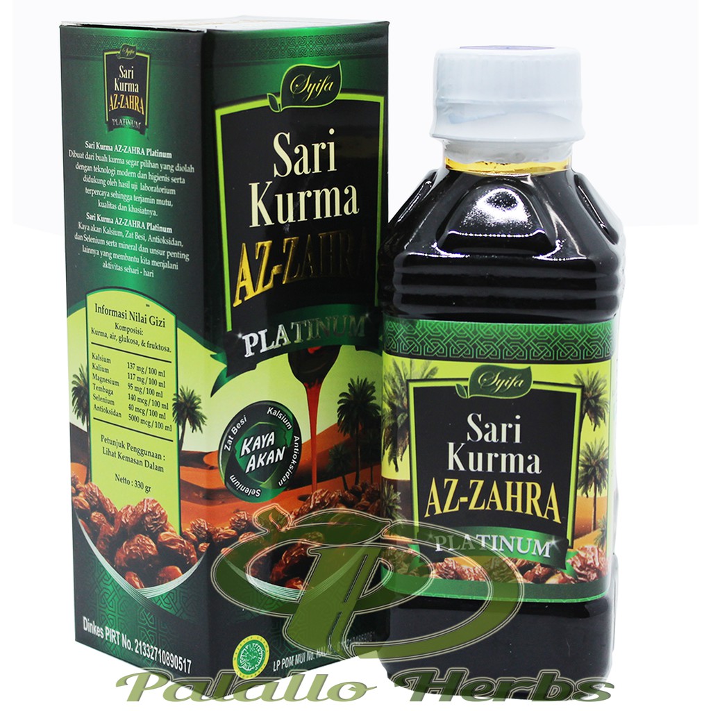 SARI KURMA AZ ZAHRA PLATINUM 330 GRAM