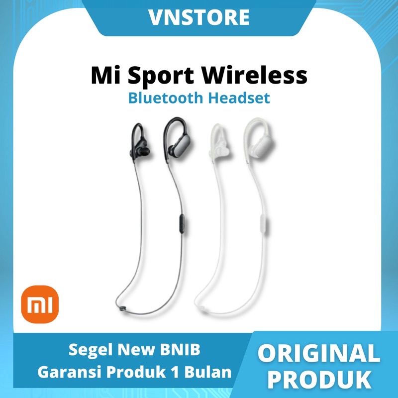 Mi Sport Bluetooth Wireless Headset Earphone Original 100%