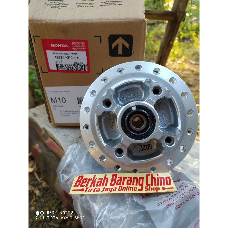 Tromol belakang supra 125 DD double disk