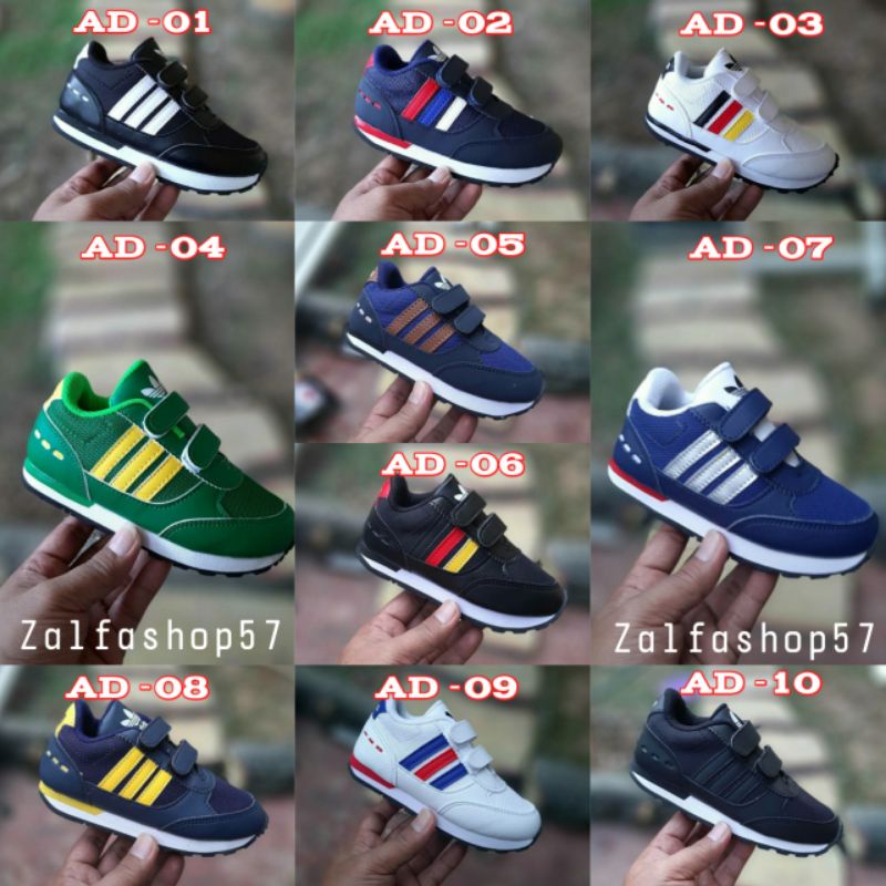 SEPATU ANAK ADIDAS NEO RACER CITY TERLARIS