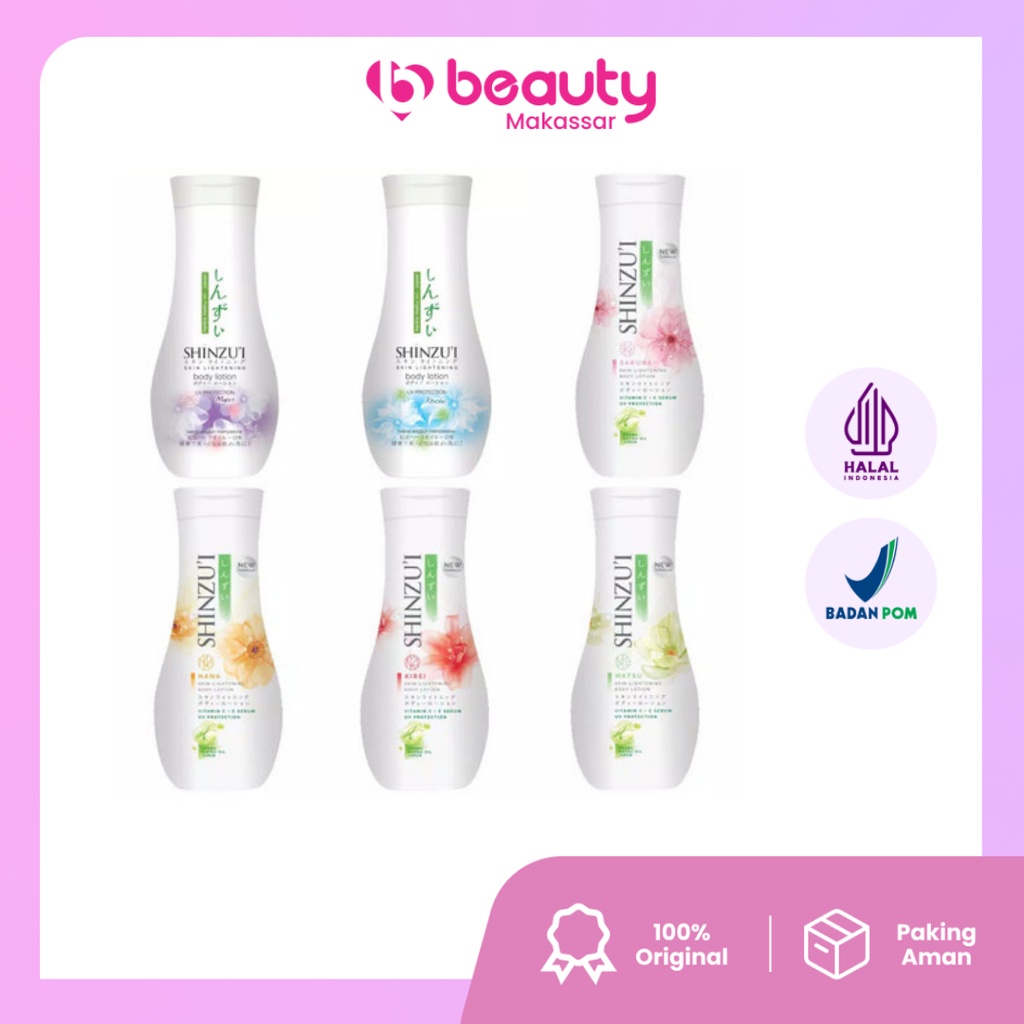 Shinzui Body Lotion 210 ml/ Body Lotion / handbody shinzui / lotion shinzui