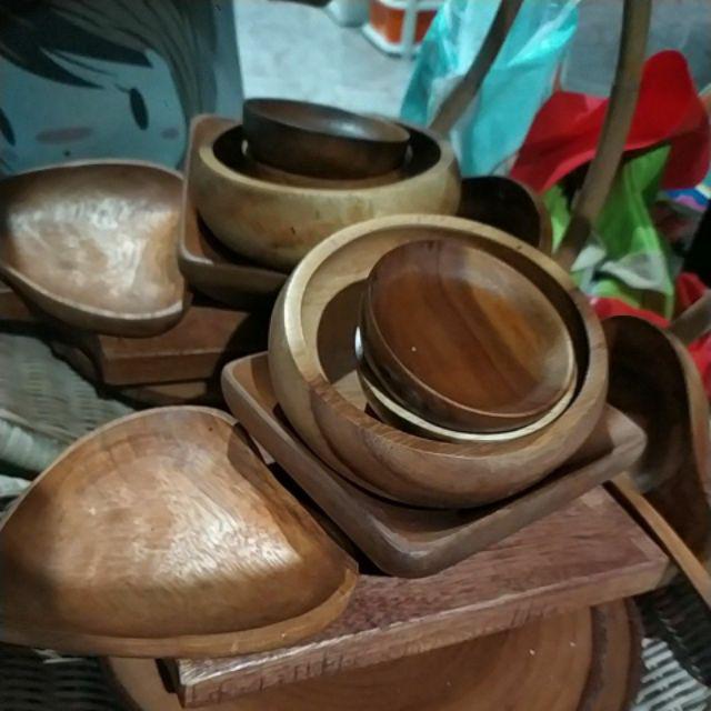 Mangkok Kayu Persegi Oesing Craft