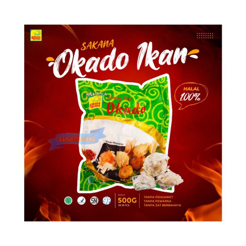 Jual Okado Sakana Makanan Jepang Seafood Olahan Ikan Sakana