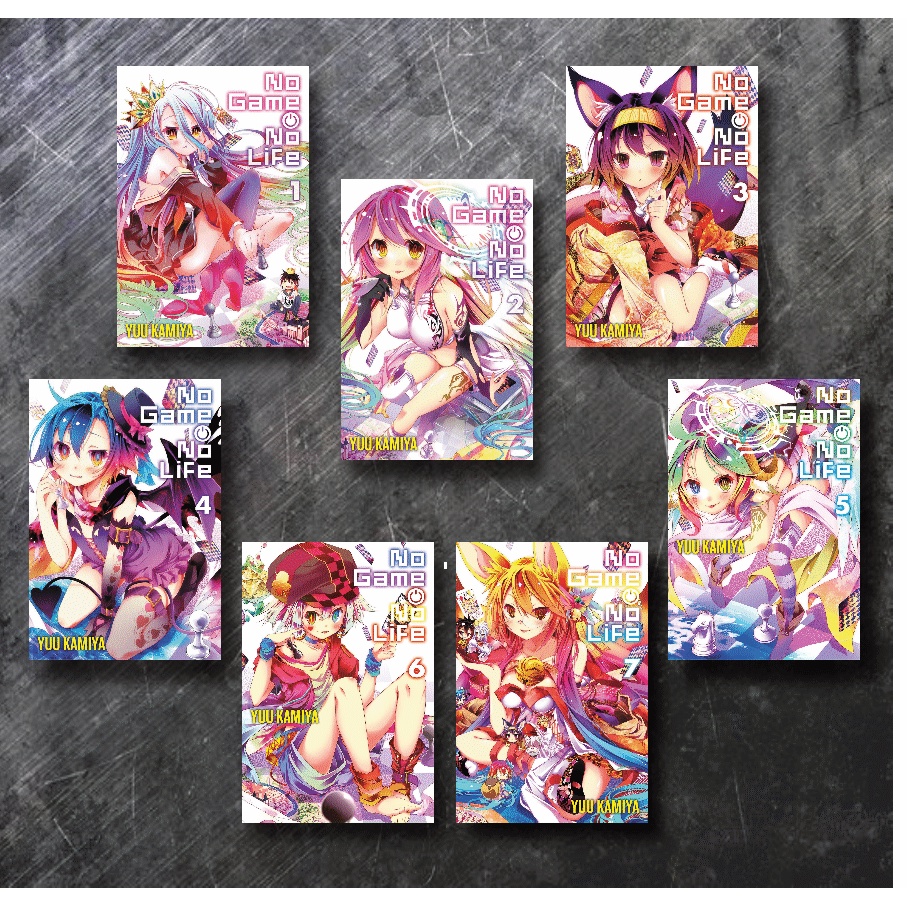 (indonesia) Light novel no game no life Vol 1 - 7