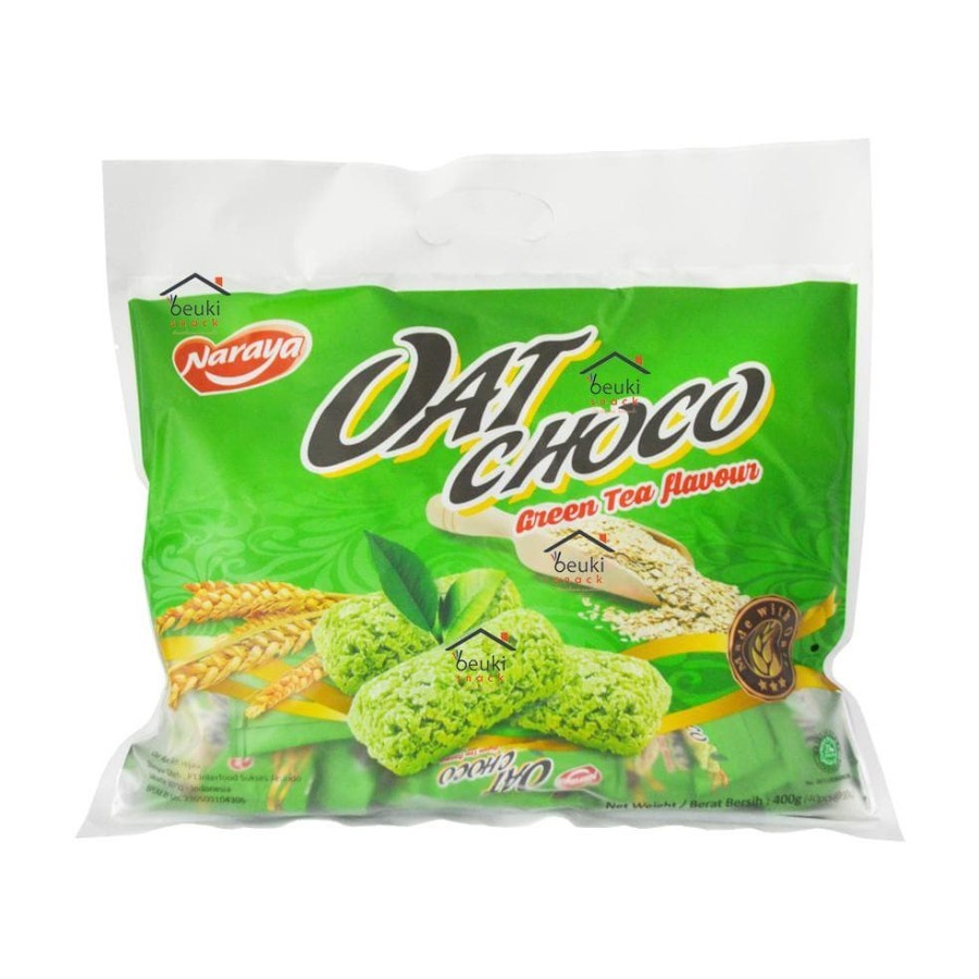 

Naraya Oat Choco Green Tea 400gr (isi 40 pcs)