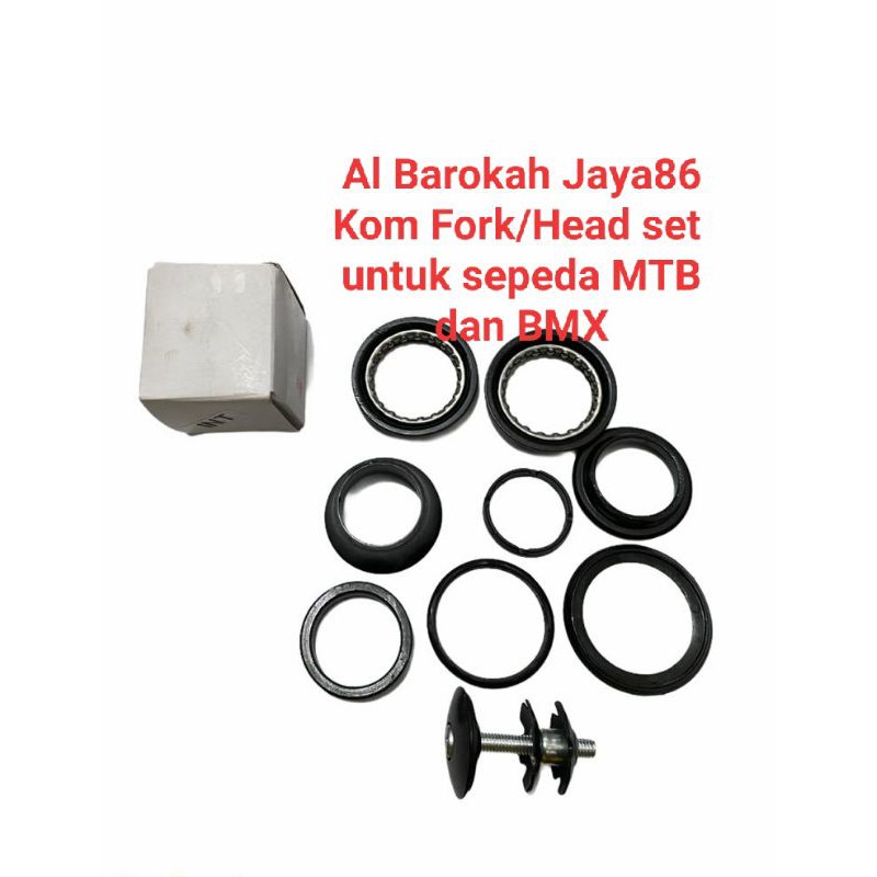 Kom Fork/head set untuk sepeda MTB dan BMX