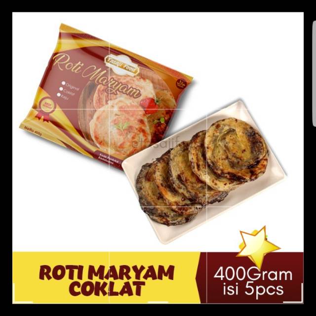 

Roti Maryam Coklat Lumer