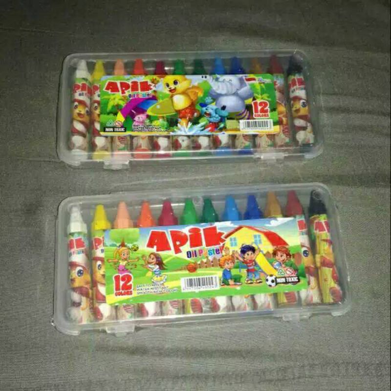 

crayon apik 12 warna.
