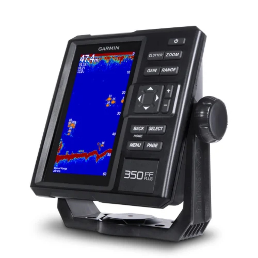 GARMIN FF350 PLUS w/XDCR, APAC FISH FINDER NEW ORIGINAL GARANSI TAM