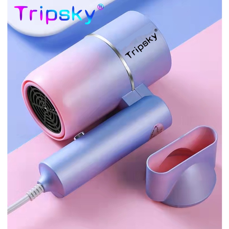 hair dryer  portable pengering rambut hair protection quick drying hairdryer low noise negative lon