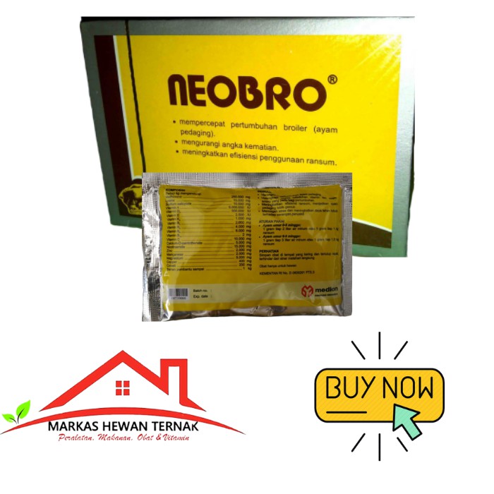 NEOBRO VITAMIN PENGGEMUK AYAM