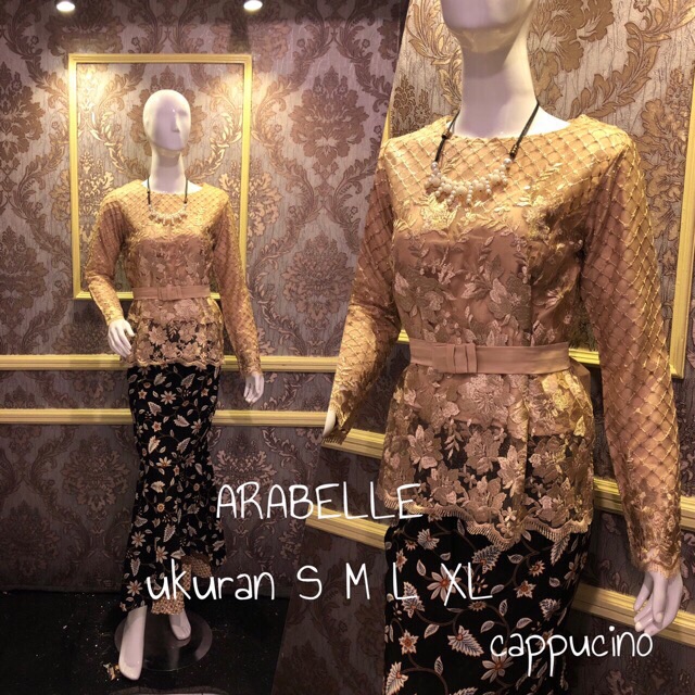 KEBAYA TULLE 3D / WISUDA / KONDANGAN / BRIDES // Setelan Kebaya Moderen // Setelan Kebaya Pesta Bahan Tille
