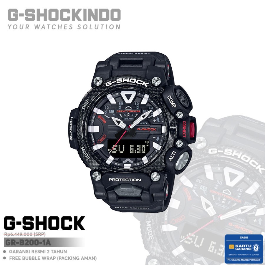 Casio G-Shock GR-B200-1A / GR-B200-1ADR Original
