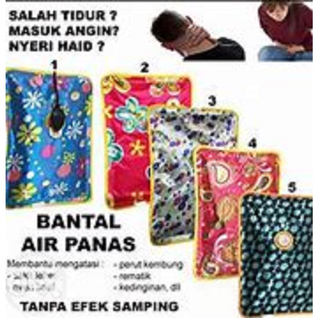 Bantal Terapi Air Panas Elektrik Alat Kompres Portabel Untuk Kesehatan